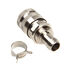 Koolance QD3 Schnellverschluss mit Schott gerade weiblich auf 10mm ID - no-spill, silber image number null