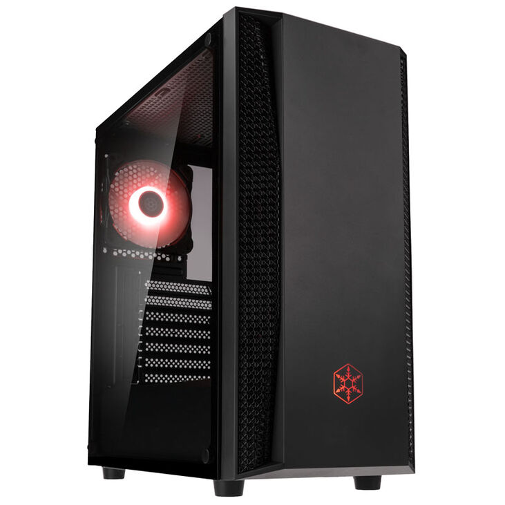 SilverStone Fara B1 Midi-Tower, ARGB, Tempered Glass - schwarz image number 0