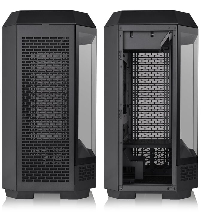 Thermaltake The Tower 300 PC-Geh&auml;use, Mini-Geh&auml;use, mATX, Tempered Glass - inklusive 2x 140-mm-L&uuml;fter, schwarz image number 18