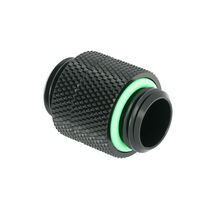 Barrow Adapter gerade G1/4 Zoll AG auf G1/4 Zoll AG, 14mm, drehbar - schwarz