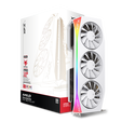 XFX Mercury Radeon RX 9070 XT OC White Gaming Edition RGB Graphics Card, 16384 MB GDDR6 image number null
