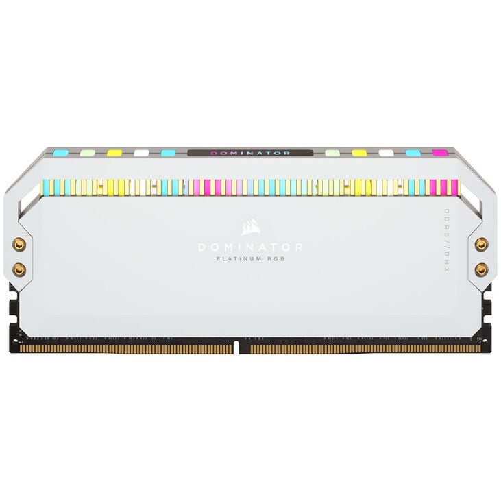Corsair Dominator Platinum RGB DDR5-5200 RAM, CL40, XMP - 64 GB Dual-Kit, weiß image number 3