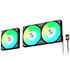 TRYX ROTA SL ARGB Lüfter -  3er-Pack, 120 mm, schwarz image number null