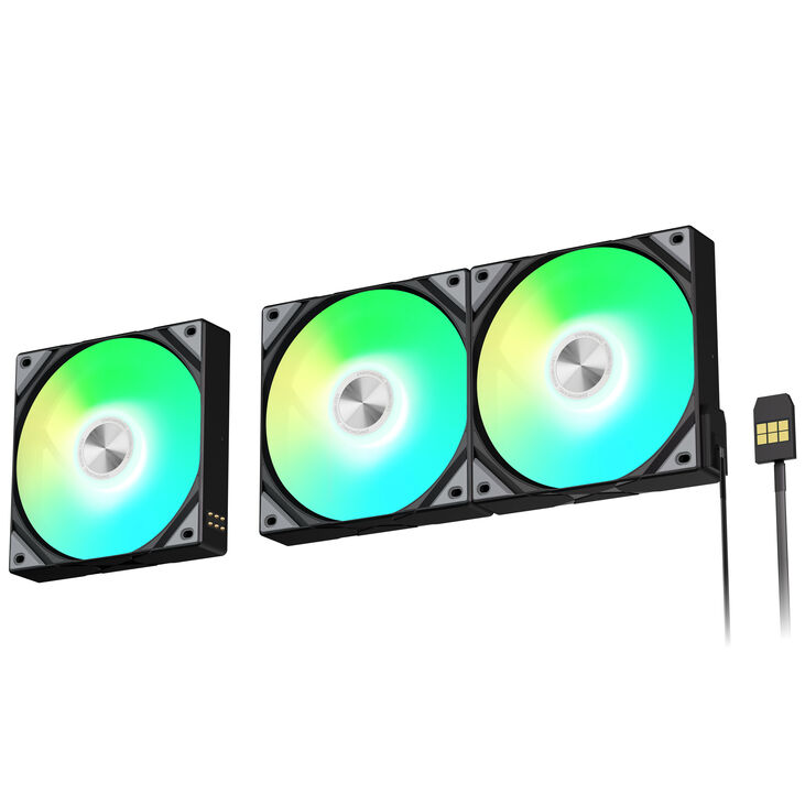 TRYX ROTA SL ARGB Lüfter -  3er-Pack, 120 mm, schwarz image number 9