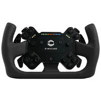 Simucube Valo Evo SC3 Simracing-Lenkrad, 315 mm Durchmesser, GT-Design, SC3-Quick-Release - schwarz, leder