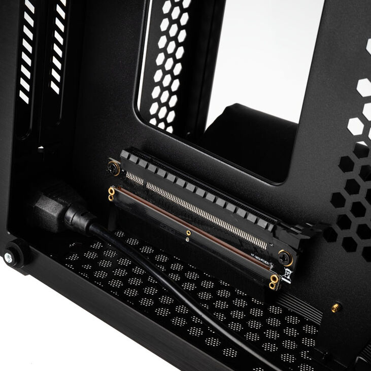 Raijintek Ophion Mini-ITX Case, Tempered Glass - Black image number 8