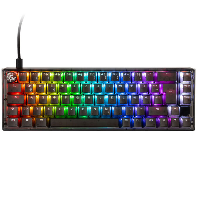 Ducky One 3 Aura Black SF Gaming Keyboard, RGB LED - MX-Blue image number 1