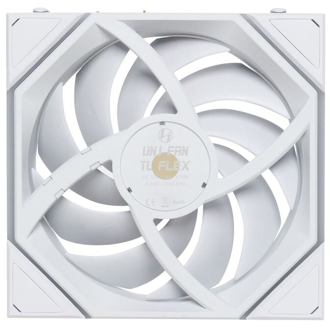 Lian Li UNI FAN TL FLEX Wireless Fan, ARGB - Reverse Blade 120mm, white, 3-pack with controller image number 7