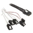 SilverStone SST-CPS03 Mini-SAS to SATA Cable - 50 cm image number null