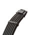 CableMod C-Series Pro ModMesh 12V-2x6-Kabel, 90° Anschluss, für Corsair Type 5 RMx Shift PSUs - schwarz, 65cm image number null