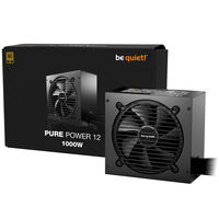 be quiet! Pure Power 12 power supply, 80 PLUS Gold, ATX 3.1, PCIe 5.1 - 1,000 watts