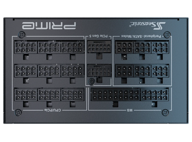 Seasonic Prime PX-2200 Netzteil, 80 PLUS Platinum, vollmodular, ATX 3.1, PCIe 5.1 - 2.200 Watt image number 2
