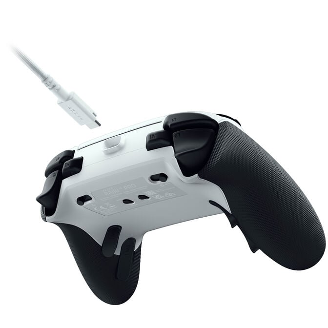 Razer Raiju V3 Pro kabelloser PS5-/PC-Controller, Pro-Tasten, symmetrisches Layout - wei&szlig; image number 3