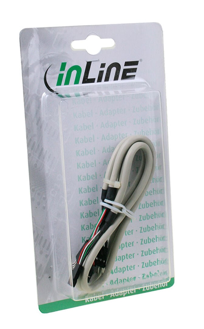 InLine USB 2.0 Verl&auml;ngerung intern, 2x30cm image number 1
