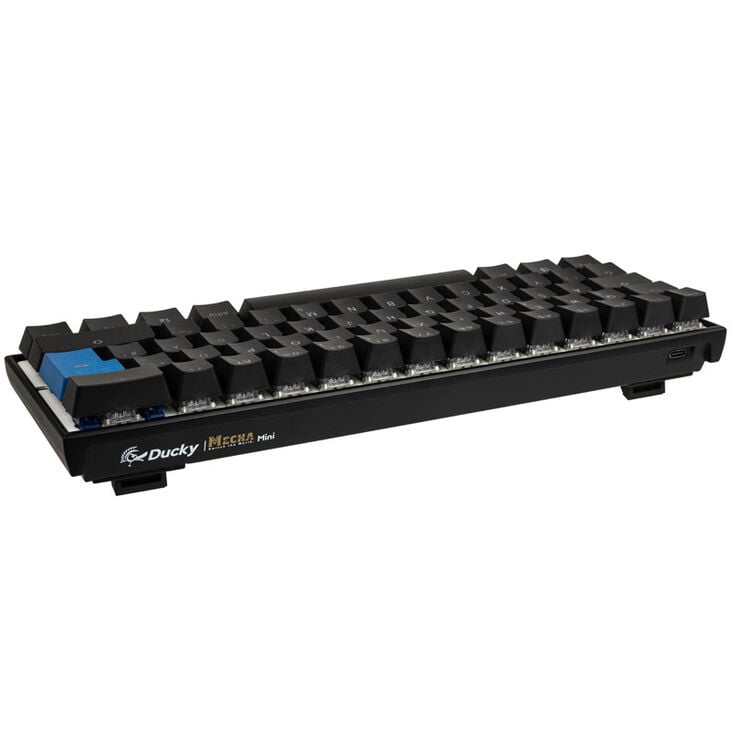 Ducky Mecha Mini Gaming Keyboard, MX-Black, RGB-LED - black image number 2