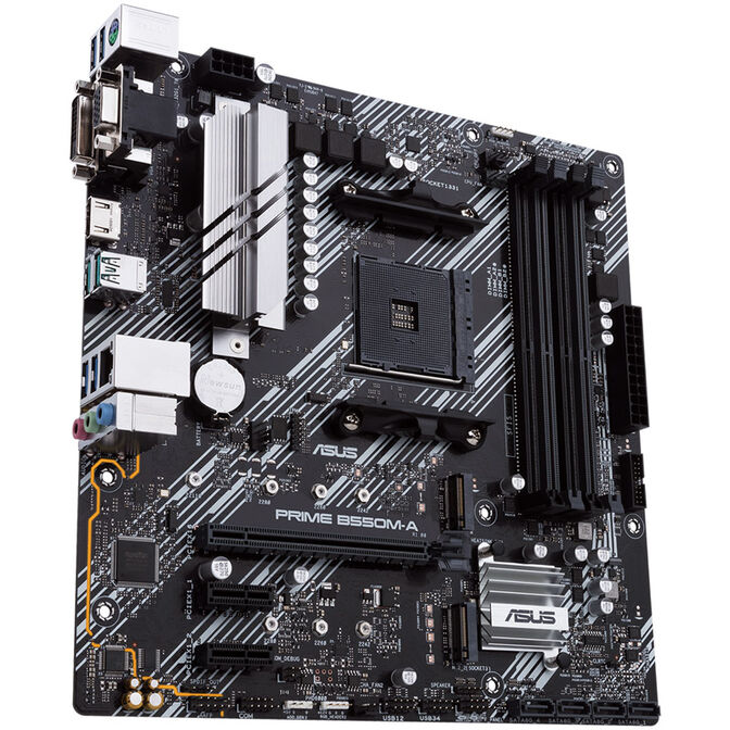 ASUS Prime B550M-A/CSM, AMD B550 Mainboard, Socket AM4, DDR4 image number 5