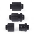 Alphacool ES D-Plug, 20mm, G1/4 IG to G1/4 IG - Deep Black image number null