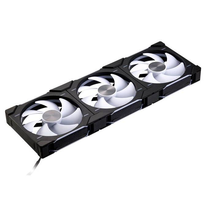 PHANTEKS D30 PWM Regular Airflow, D-RGB L&uuml;fter, 3er Pack - 140mm, schwarz image number 1