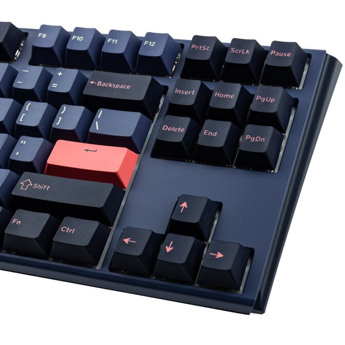 Ducky One 3 Cosmic Blue TKL Gaming Keyboard, RGB LED - MX-Ergo-Clear (US) image number 7