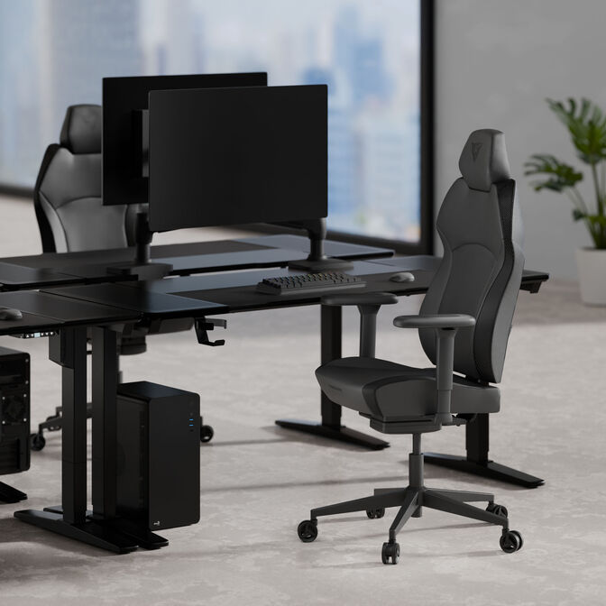 ThunderX3 SOLO 360 Ergonomischer Gaming-Stuhl - Modern, schwarz image number 10