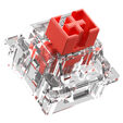 Glorious Fox HE Standard Switches, Hall Effect, Linear, MX Stem, 45g - Lubed, 36 Pieces image number null