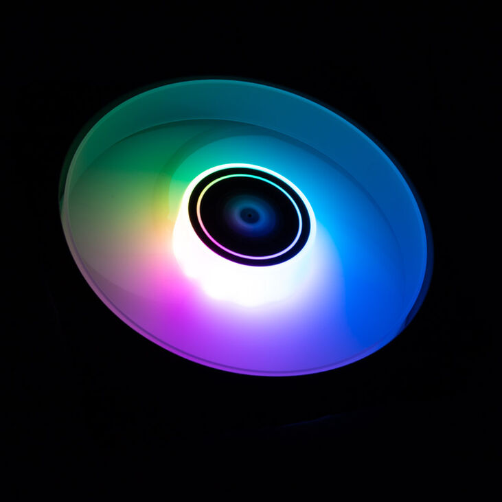 Arctic P12 PWM PST A-RGB 0db Lüfter, schwarz - 120mm, 3er Pack image number 2