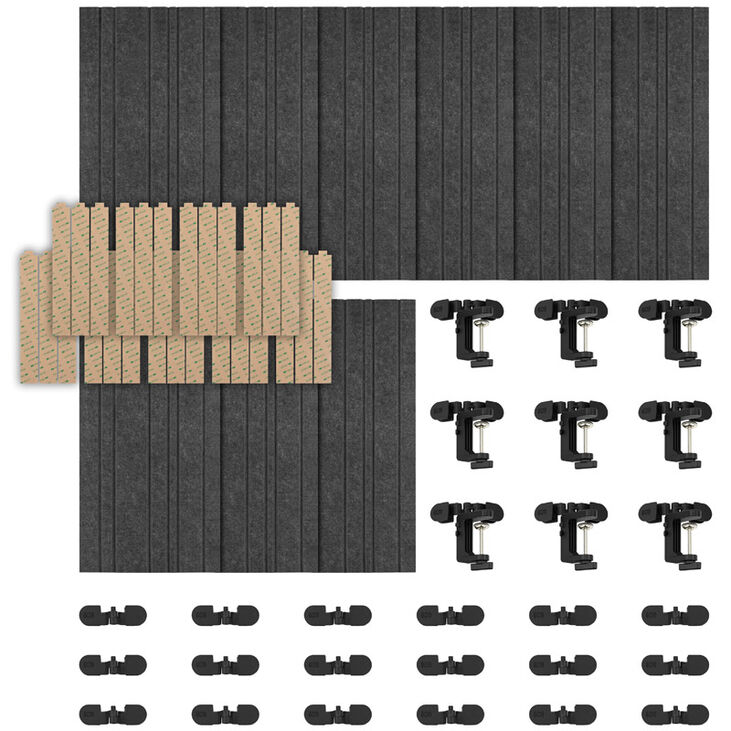 Streamplify ACOUSTIC PANEL - 9-Pack, grey image number 3