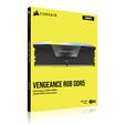 Corsair Vengeance RGB DDR5-6000 RAM, CL36, XMP - 32 GB Dual-Kit, schwarz image number null