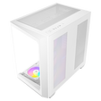 Antec C5 PC case, mid tower, ATX, RGB, tempered glass - white image number null