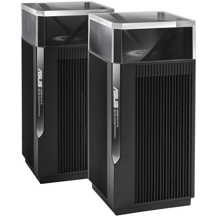 ASUS ZenWiFi Pro ET12, AXE11000, schwarz, 2er-Pack image number 0