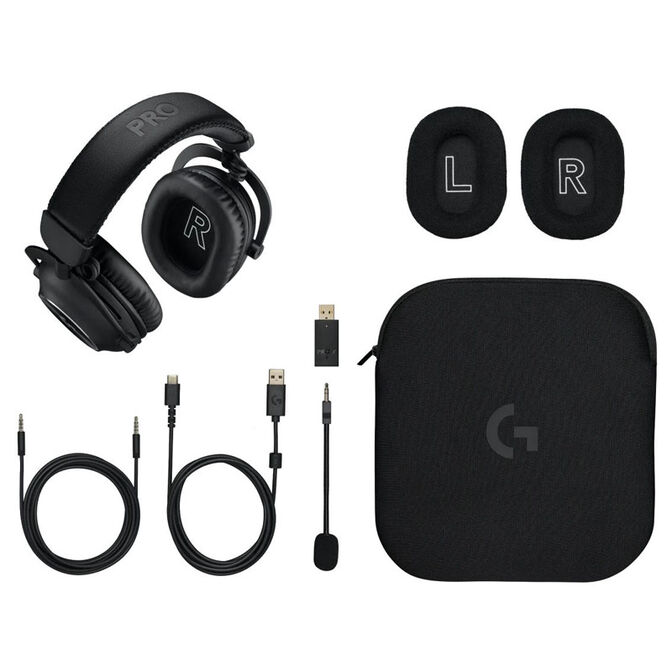 Logitech PRO X 2 Lightspeed wireless Gaming Headset - black image number 5