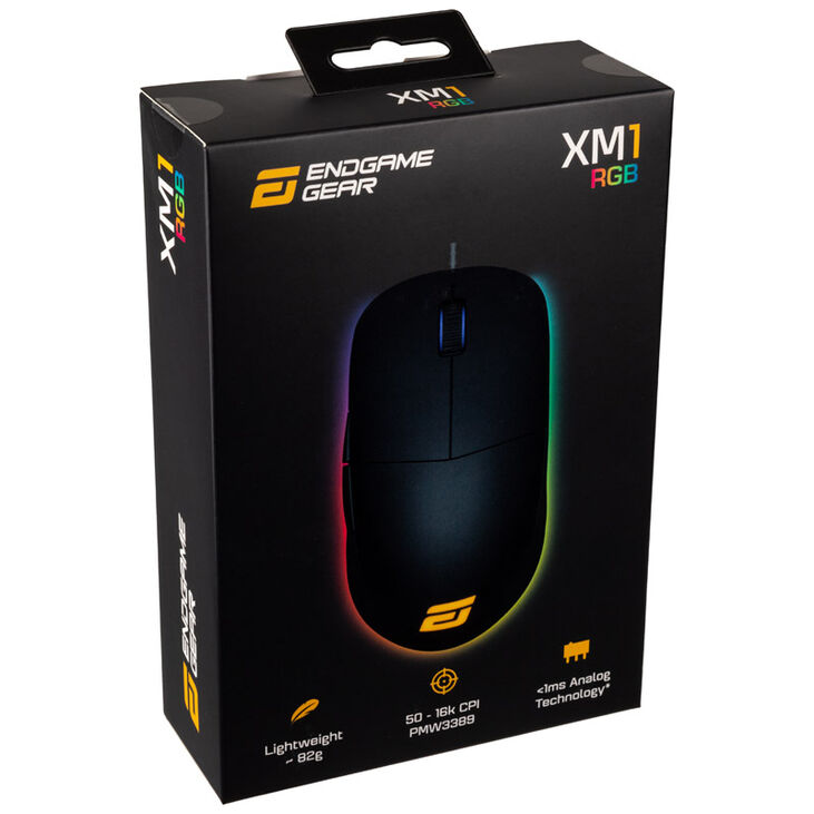 Endgame Gear XM1 RGB Gaming Maus - schwarz image number 8