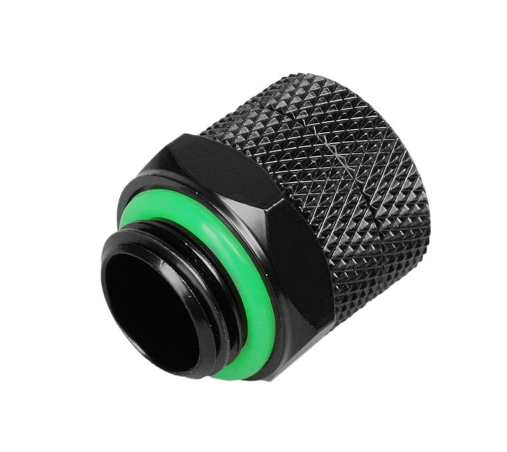 Bitspower Anschluss gerade G1/4 Zoll AG auf 10/8mm - II, schwarz matt image number 1