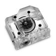 EK Water Blocks EK-Quantum Scalar Flowmeter Bottom-To-Top D-RGB - Nickel image number null