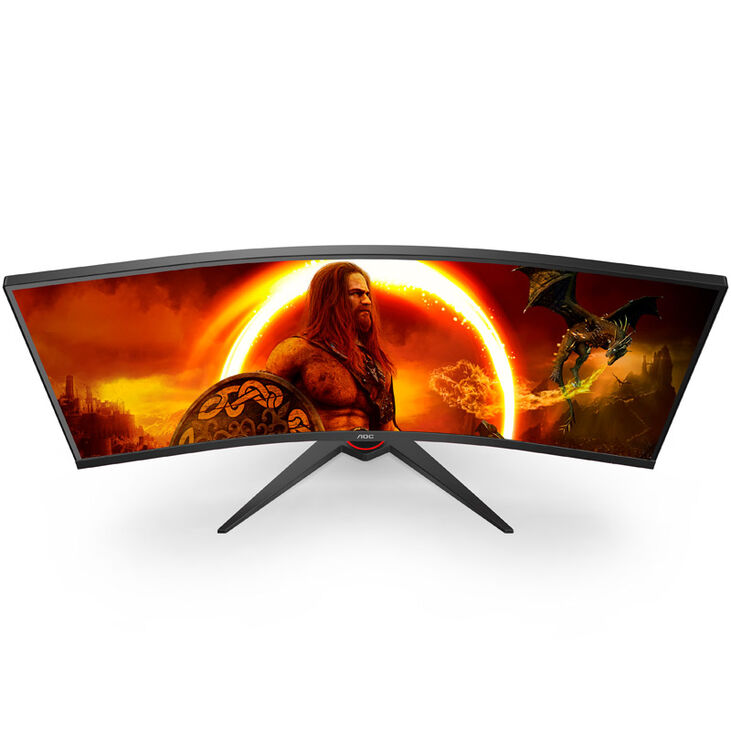 AOC Gaming CU34G2XE/BK, 34 inch Curved Gaming Monitor, 144 Hz, VA, Adaptive Sync image number 4