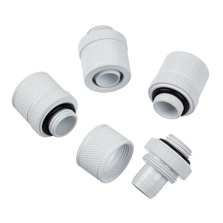 Corsair Hydro X Series XF Compression G1/4 13/10 Fittings Four Pack - weiß image number 2