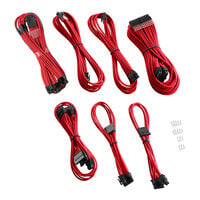 CableMod C-Series PRO ModMesh 12VHPWR Cable Kit f&uuml;r Corsair RM, RMi, RMx (Black Label) - rot