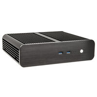 Akasa Euler S Fanless Thin-Mini-ITX Case, OEM - black