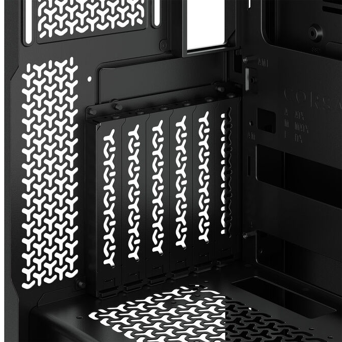 Corsair 3500X LX-R PC Case, Mid Tower, E-ATX, RGB, Tempered Glass - black image number 15