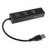 SilverStone SST-EP04 3-Port USB 3.0 Hub mit Gigabit Ethernet - schwarz image number null