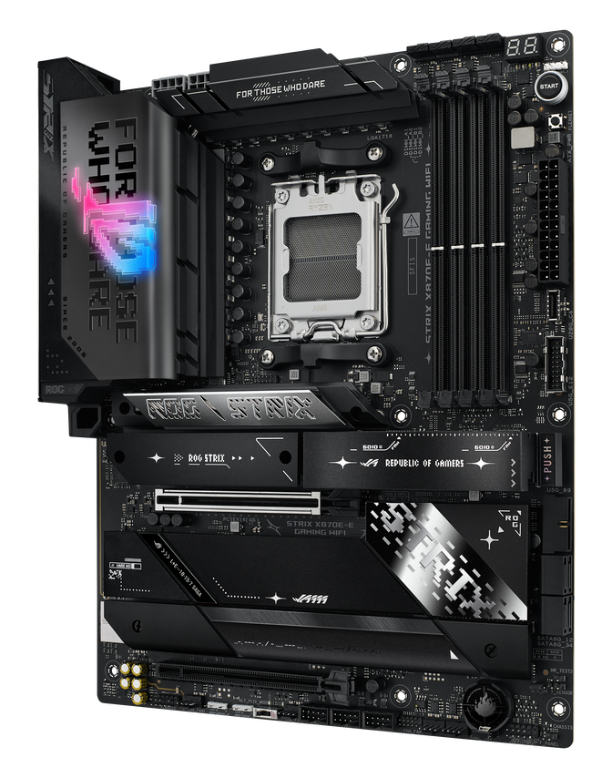 ASUS ROG Strix X870E-E Gaming WiFi Mainboard, AMD X870E, Sockel AM5, DDR5 image number 4