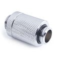 Alphacool ES D-Plug 25.5-40.5mm, G1/4 male thread to G1/4 male thread - chrome image number null