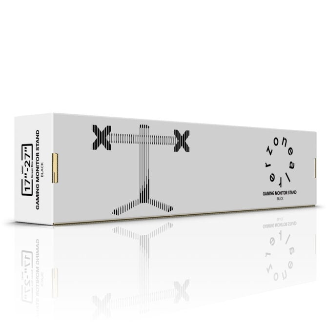 Alterzone Pro Duo Gaming Monitor Stand, Black image number 10