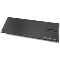 Watercool Heatkiller EBC Backplate for RTX 3080/3090 EVGA XC3 - black