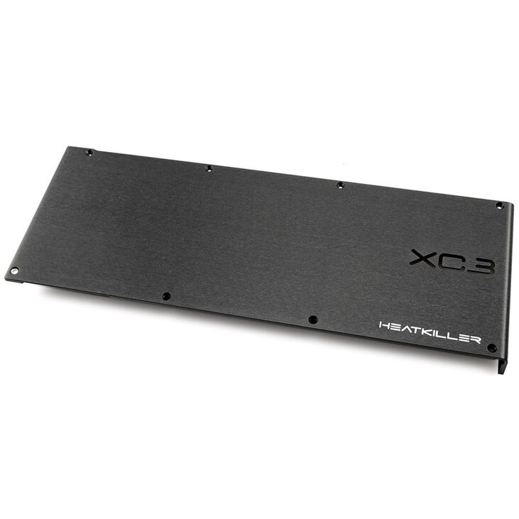 Watercool Heatkiller EBC Backplate für RTX 3080/3090 EVGA XC3 - schwarz image number 0
