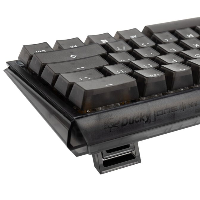Ducky One 3 Aura Black Mini Gaming Keyboard, RGB LED - MX-Silent-Red (US) image number 6