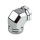 PHANTEKS Hard-Tube Adapter 2x 12mm 90 Grad - chrome