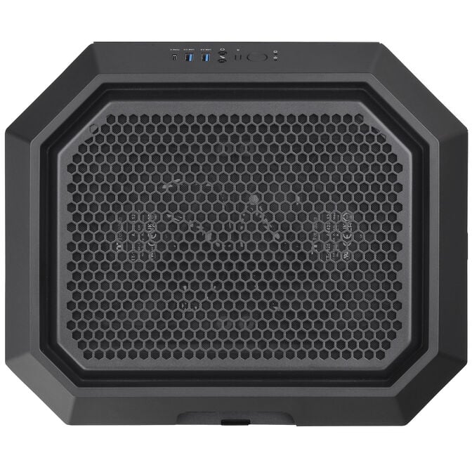 Thermaltake The Tower 300 PC-Geh&auml;use, Mini-Geh&auml;use, mATX, Tempered Glass - inklusive 2x 140-mm-L&uuml;fter, schwarz image number 19