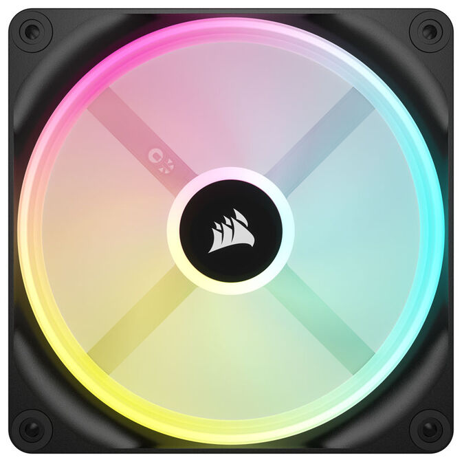 Corsair iCUE LINK QX140 RGB Series, PWM L&uuml;fter - 140mm, schwarz image number 2