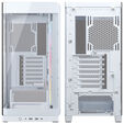 Corsair FRAME 4500X LX-R RGB PC Case, Mid Tower, E-ATX, Tempered Glass - White image number null